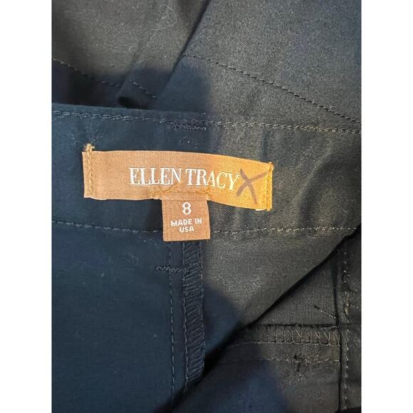 Ellen Tracy womens Size 8 Shorts Chino 5” Black Casual Beachy Preppy Academia - Picture 11 of 11